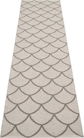 Passatoia da interno/esterno grigia 70x300 cm Kotte Charcoal – Pappelina