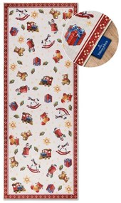 Runner rosso con motivo natalizio 80x200 cm Red Christmas - Villeroy&amp;Boch