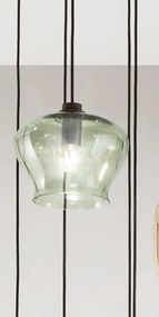 Sospensione verve-1 1 luce verde attacco e14 senza base d' attacco ...