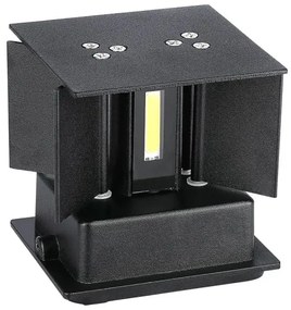 Applique LED da esterno LED/11W/230V 4000K IP65 nero