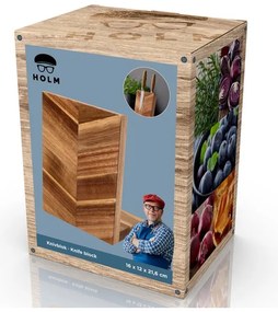 Portacoltelli magnetico in legno – Holm