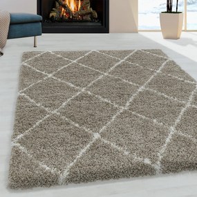 Tappeto marrone chiaro 80x150 cm Alvor - Ayyildiz Carpets