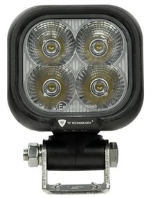 LED Faretto per macchina BLACK LED/40W/10-30V IP69 5700K quadrato