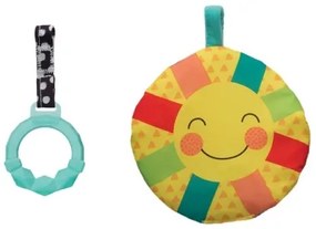 Infantino - Cuscino per l'ora del pancino per bambini 2in1 caterpillar