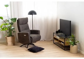 Tavolo TV ZEIN quercia/nero