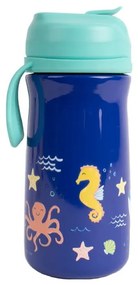 Biberon blu in acciaio inox 370 ml Ocean - Ladelle