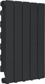 Termosifone in alluminio 5 elementi interasse 600 mm PRODIGE MODERN black coffee