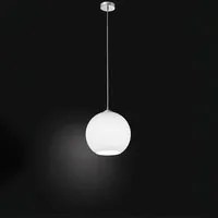 Lampadario Contemporaneo Ufo Bianco 1 Luce E27 Piccola