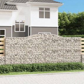 Cesti Gabbioni Ad Arco 7 Pz 400x50x160/180 Cm Ferro Zincato /