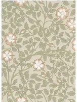 Little Greene Carta da parati Briar Rose - Green Mist