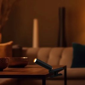 LED Lampada da tavolo magnetica dimmerabile LED/3W/5V 4000K 1500 mAh nero