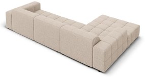 Divano angolare beige (angolo sinistro) Chicago - Cosmopolitan Design