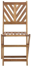 Set bistrò in legno di acacia TERNI Beliani
