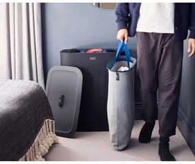 Cesta per il bucato color antracite in tessuto 3x30 l Tota Trio – Joseph Joseph