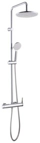 Colonna doccia con miscelatore Essential Sensea con rubinetto manuale cromo