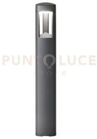 Ges491- paletto grigio antracite 1 luce attacco gx53 ip54 h.80cm