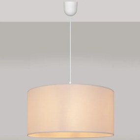 Lampadario su corda ALBA 1xE27/15W/230V d. 40 cm bianco