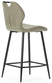 Set di 2 sgabelli da bar verdi (altezza seduta 65 cm) Muli - Marckeric