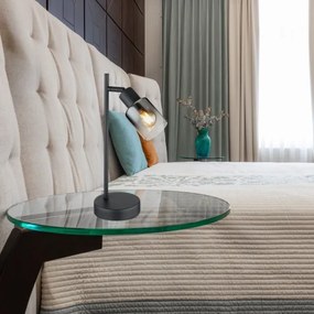 Globo 54308T - Lampada da tavolo HUBERTUS 1xE14/40W/230V