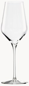 Set di 6 bicchieri da vino bianco in cristallo Quadrophil