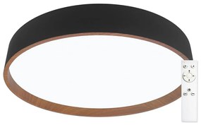 Top Lampada - Plafoniera LED dimmerabile LED/51W/230V + +TC nero/marrone