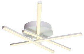 Plafoniera LED design Mikado, bianco120 cm, 4000 lumen