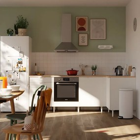 Cucina in kit DELINIA bianco L 245 cm