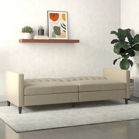 Divano letto beige 86 cm Celine - Støraa