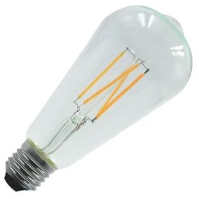 Lampada LED a Filamento ST64 8W - 125lm/W Colore  Bianco Naturale 4.000K