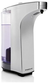 Dispenser automatico di sapone in metallo grigio 237 ml - simplehuman