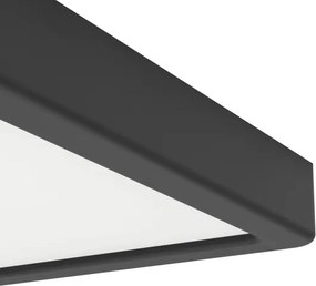 Eglo 901329 - Plafoniera LED da bagno FUEVA LED/10,5W/230V 22x22cm IP44 nero