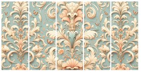 Quadri 5 pezzi – Ornamenti vintage