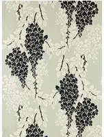 Farrow & Ball Carta da parati Wisteria - Vert de Terre/ Joa's White/ Off-Black