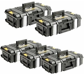 Pack di 5 Valigette Dewalt DS150 (1-70-321)