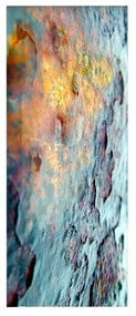 Anta per porta scorrevole esterno muro Ossido in vetro multicolore, L 88 x H 215 cm spessore 8 mm, apertura sinistra