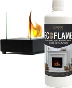 Combustibile Bioetanolo EcoFlame 20 lt Universale a Base Vegetale...