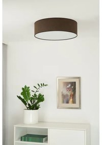 Duolla - Lampada LED da soffitto CORTINA LED/26W/230V Ø45 cm 4000K marrone