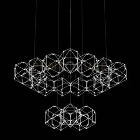 Lucciola 20  lampada a sospensione, acciaio inossidabile led 3000k ...