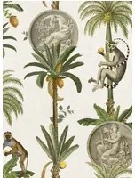 Coordonne Carta da parati Lemurs - Swan