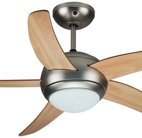 Ventilatore da soffitto Ripabella rovere, D. 132 cm ZEPHIR