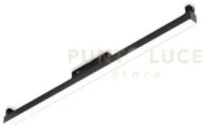 Modulo led lineare 3000k 1872lm 24w nero l.60,5cm per sistema binario