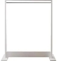 Stand appendiabiti bianco 124x100 cm