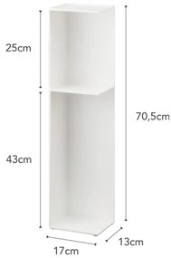 Supporto in metallo per carta igienica Tower - YAMAZAKI