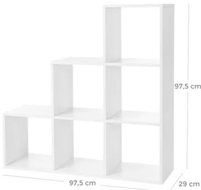 Libreria DOVARO bianca