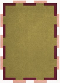 Tappeto in lana fatto a mano Tekla Fregio