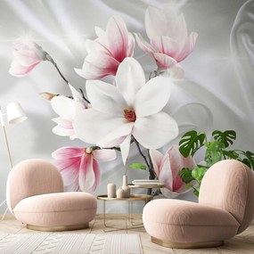 Carta da parati – Magnolia Bianca