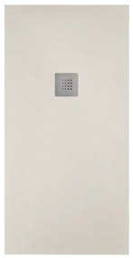 Piatto Doccia 80x120 Effetto Pietra "Tenerife" Crema