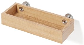 Mensola da bagno a parete in legno di quercia Yoku - Wireworks