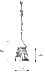 Markslöjd 109009 - Lampada a sospensione con cavo BELLIS 1xE14/40W/230V cromo opaco