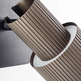 Brilliant - Luce Spot da parete a LED CADIZ 1xGU10/5W/230V bronzo